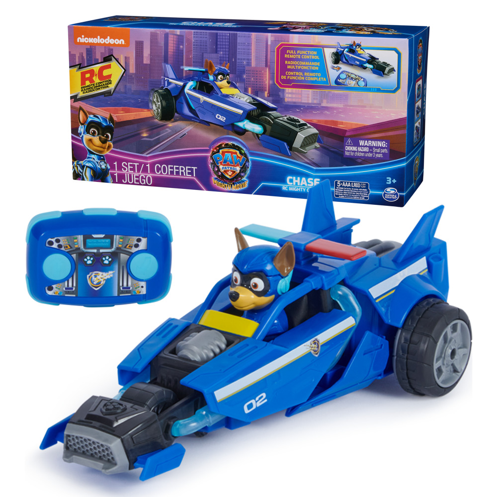 Paw Patrol: The Mighty Movie – Chase’s Mighty Transforming Cruiser