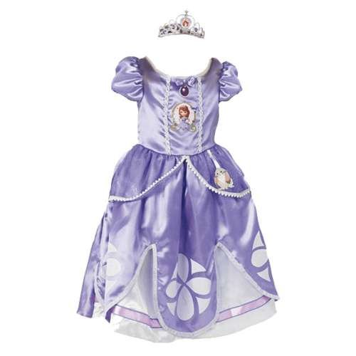 889548-02.jpg Rubie's Disney Official Sofia Costume For Girls