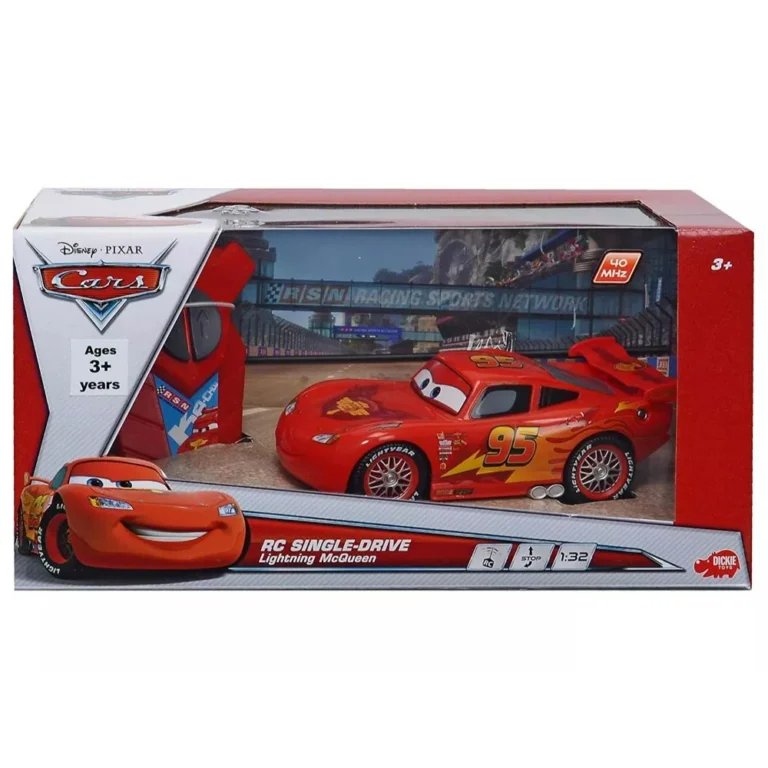 JADA – RC CARS GLOW RACERS LIGHT. MCQUEEN 1:24