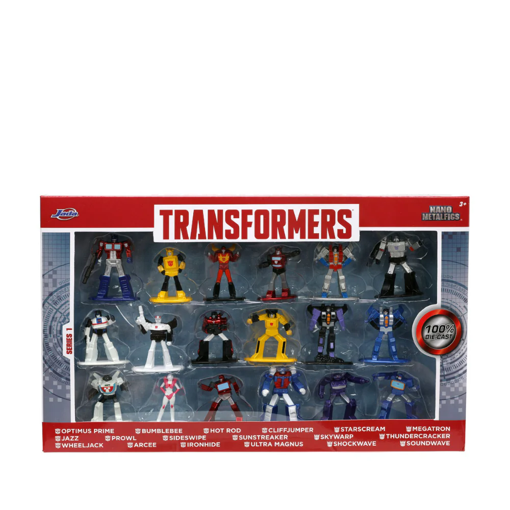 JADA – TRANSFORMERS NANOFIGS 18 PCS, WAVE 2